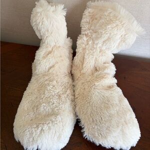Warmies Microwave Slippers, cozy plush, fit size 8-9,